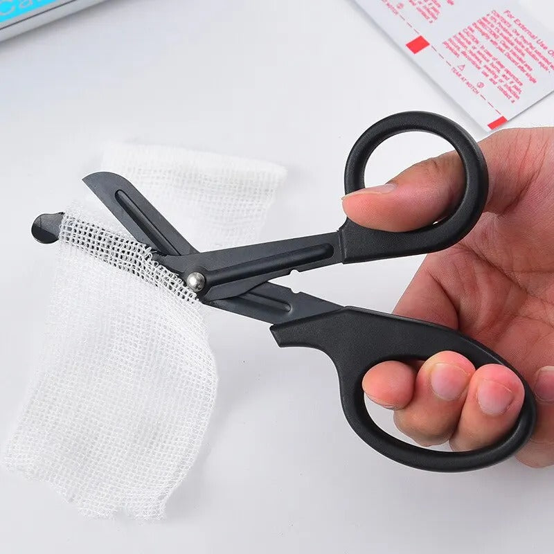 Trauma Shears, Stainless Steel Medical Scissors, Bandage Scissors with Carabiner, Nursing Scissors Surgical Scissors for Nurses, Doctors, Nursing Students, EMT and EMS